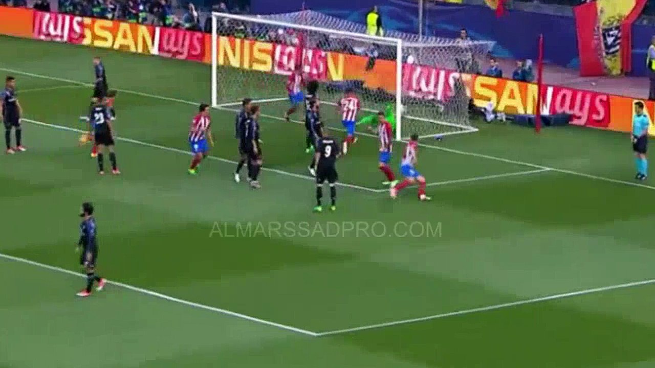 أهداف الشوط الاول أتلتيكو مدريد 2-1 ريال مدريد