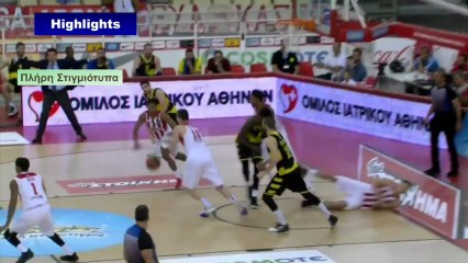 Ο τραυματισμός του Γιάννη Παπαπέτρου - Ολυμπιακός vs. Άρης - 10.05.2017