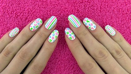 Sharpie Nails, Nail Art Life Hacks. 5 Easy Nail Art Designs for Back to School!-lLLXp4