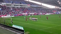 20160319 ヴィッセル神戸vsガンバ大阪 後半３分 藤田FK