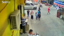 Adana'daki silahlı çatışma kamerada