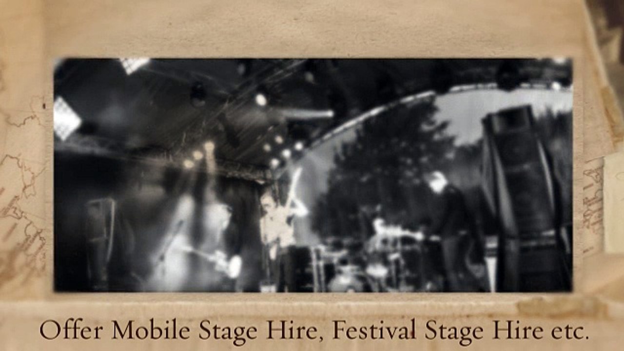Mobile Stage Hire