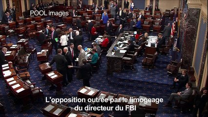 L'opposition outrée par le limogeage du directeur du FBI