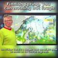 Finlandeses desesperam com o frio