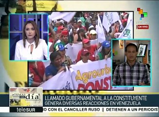 Agricultores y pescadores de Venezuela respaldan proceso constituyente