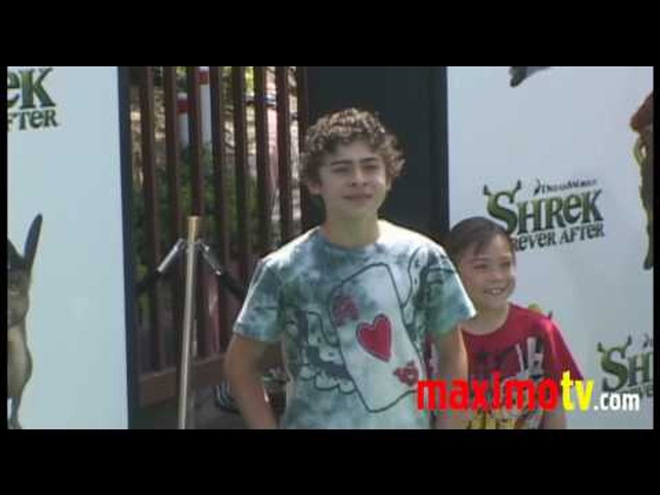 Ryan Ochoa at "SHREK FOREVER AFTER" Los Angeles Premiere