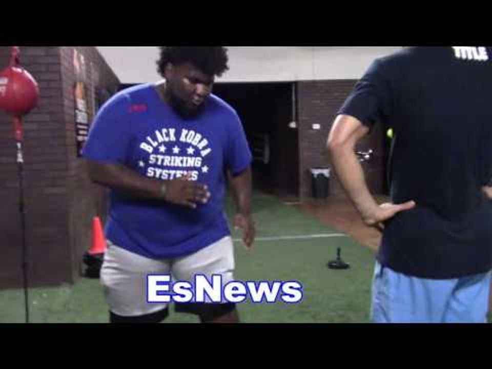 jessie vargas vs manny pacquiao in camp with jessie EsNews Boxing