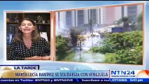 “Hay que devolver la democracia en Venezuela cueste lo que cueste”: Marta Lucía Ramírez, exministra de Defensa de Colomb