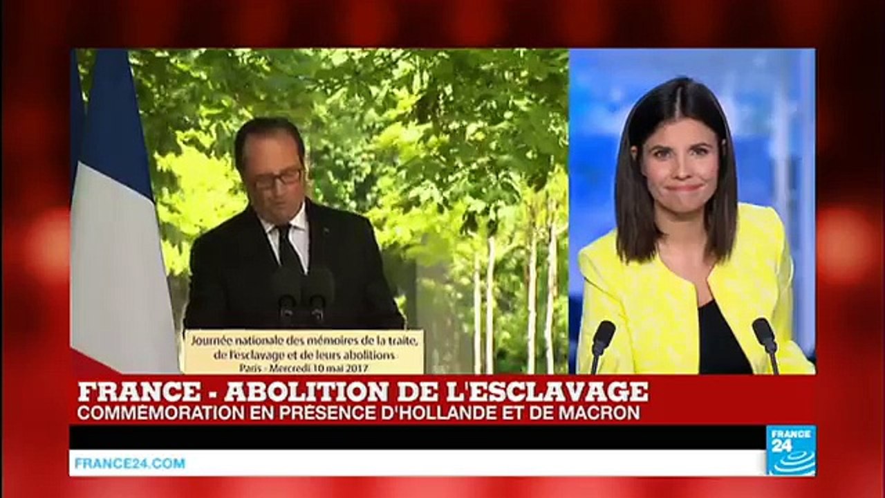 Discours de F. Hollande à l'occasion de la commémoration de l'abolition de l'esclavage