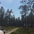 'Very Large Air Tanker' Arrives to Fight West Mims Fire