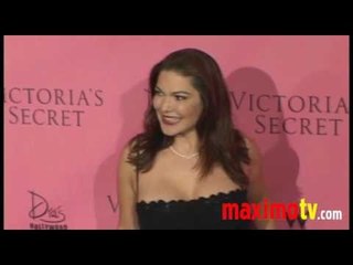 LAURA HARRING at Victoria's Secret "What is Sexy?" Bombshell Edition Party