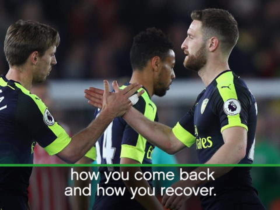 Wenger never questioned Arsenal's character