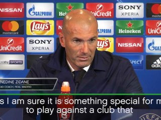 Real are the club of my life - Zidane