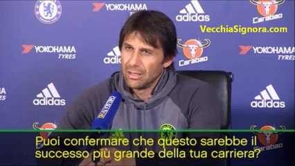 Scudetti Juve, la precisazione di Conte e del Chelsea: "Mai detto nulla sugli scudetti Juve"