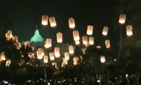 Indahnya Ribuan Lampion saat Perayaan Waisak di Borobudur