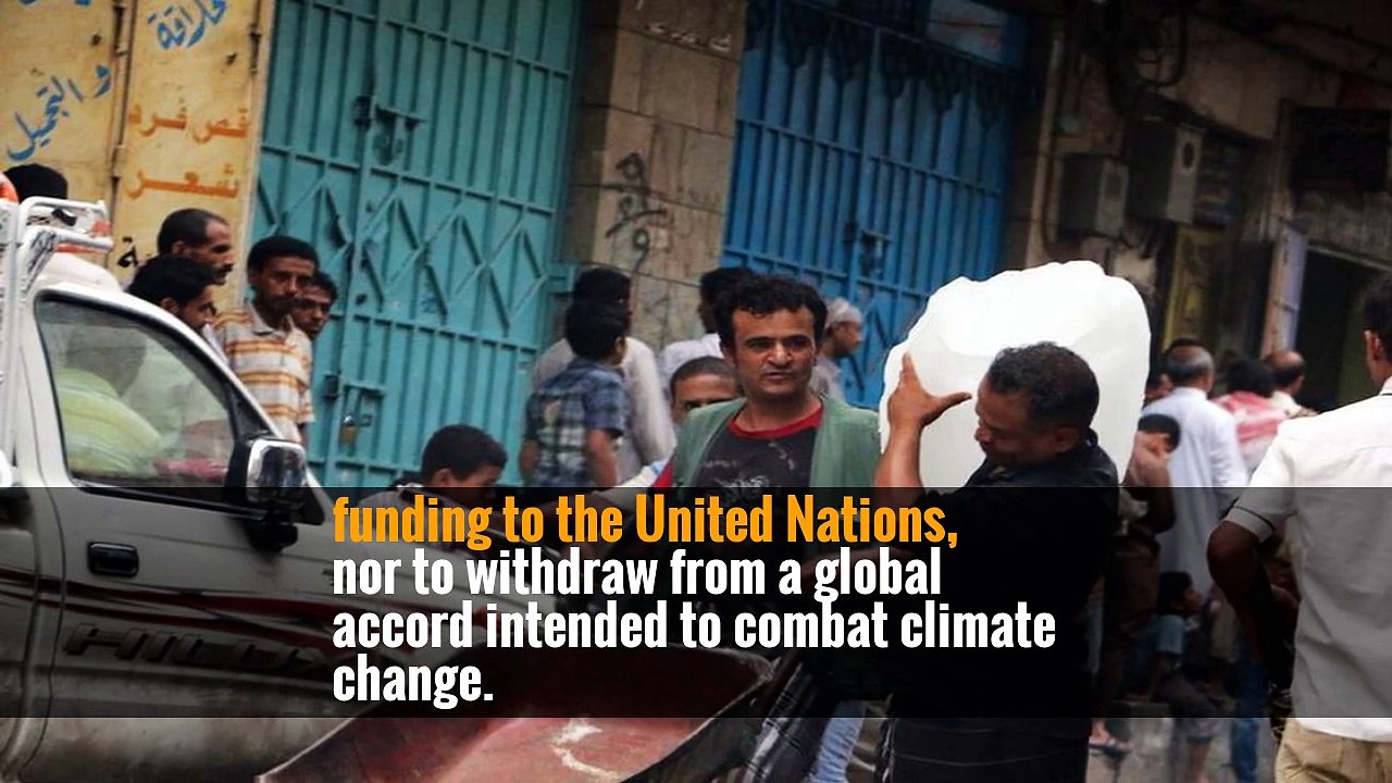 European Union Exhorts U.S. to Continue U.N. Funding and Stand by Climate Pact