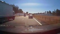 Truck Driver  Almost crashes int ay BAD SYDNEY DRIVERS