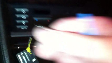 How to remove climate control unit - BMW E38 7 serie