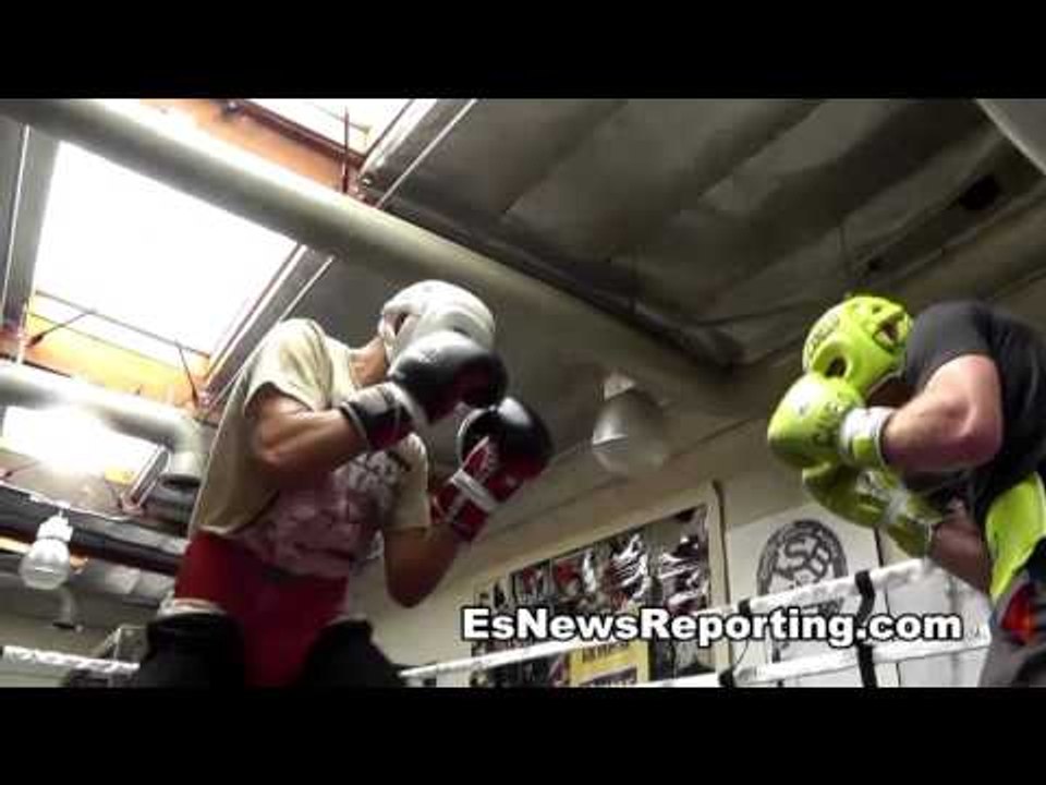 GGG Sparred Canelo Says He Is A Very Tough Guy! esnews boxing