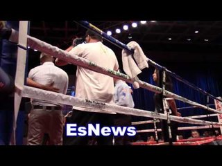fans go wild for TMT BOXING STAR RONALD GAVRIL EsNews Boxing