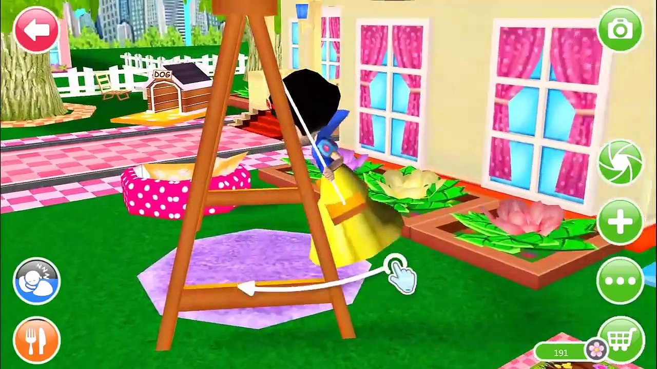 Cartoon for Children Kids Learn Play Ava the 3D Doll -