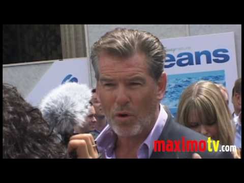 Pierce Brosnan Oceans+ Premiere