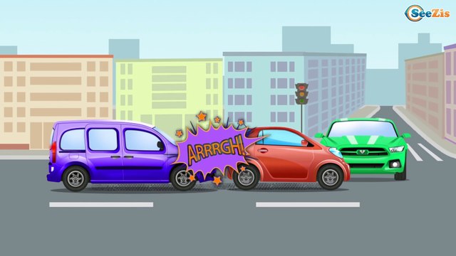 Carritos Para Niños - Coche de Policía, Carros de Carreras, Camión de Bomberos - Vídeos para niños