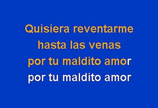 Vicente Fernández - Por Tu Maldito Amor (Karaoke)