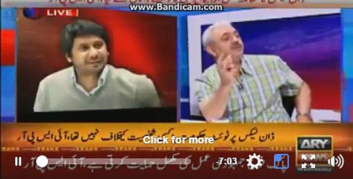Arif Hameed bhatti and Arshad shareef criticized the army in harsh words??It is shameful