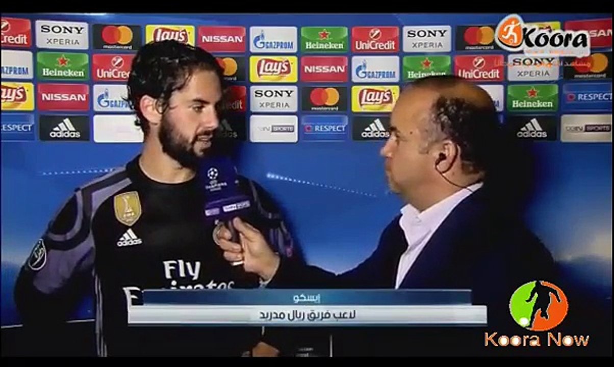 ‫ماذا قال النجم ايسكو عن مواجهة يوفنتوس بعد التأهل لنهائي الأبطال ؟؟ - اتلتيكو 2 - 1 الريال‬ -