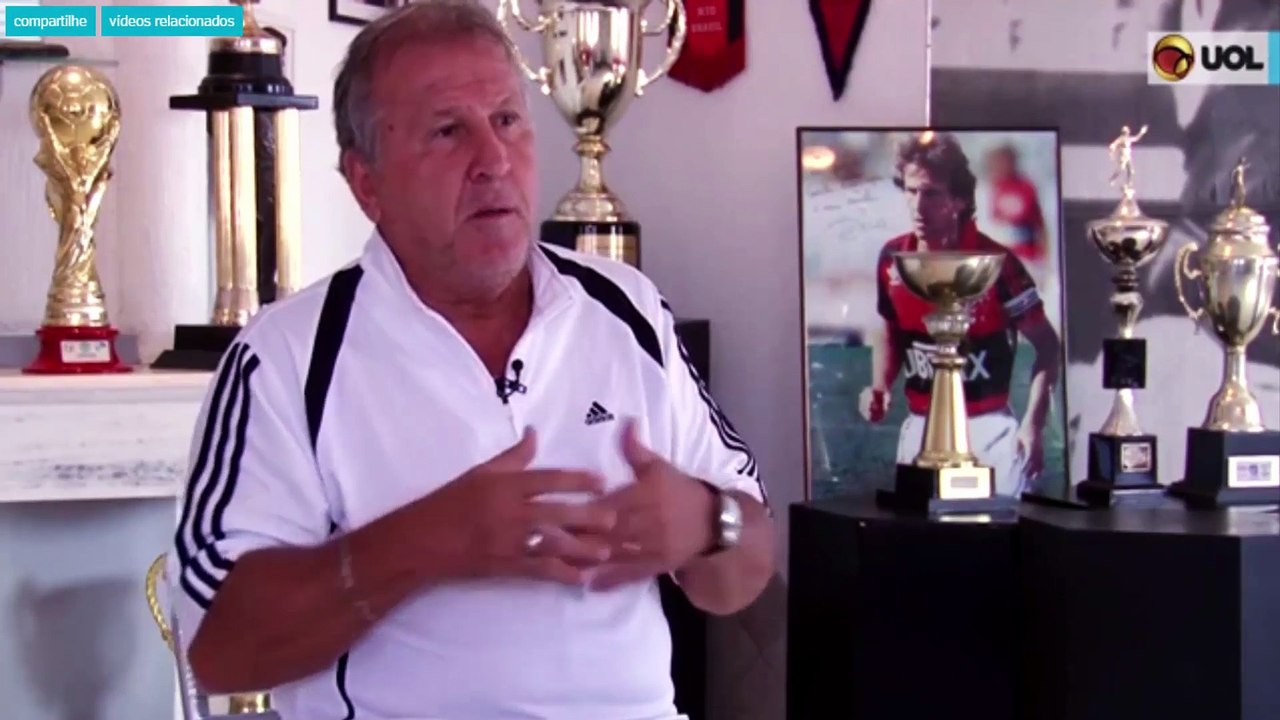 Zico sobre carrinho que quase acabou com carreira: "Nunca vou aceitar"