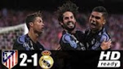 Atletico Madrid vs Real Madrid 2-1 - All Goals & Highlights - Champions League 10-05-2017 HD