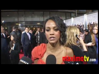 Zoe Saldana, Chris Rock, Martin Lawrence, Tracy Morgan "Death At A Funeral" Premiere