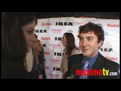 Daryl Sabara Interview | 2nd Annual STREAMY AWARDS | ARRIVALS