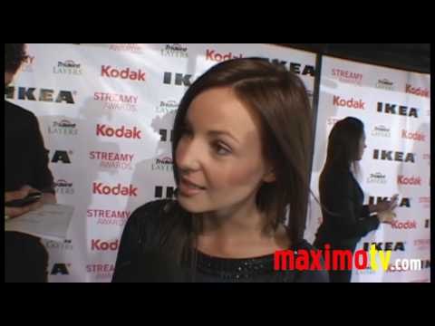 Samantha Droke Interview | 2nd Annual Streamy Awards | ARRIVALS