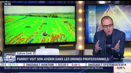 Anthony Morel: Parrot voit son avenir dans les drones professionnels – 11/05