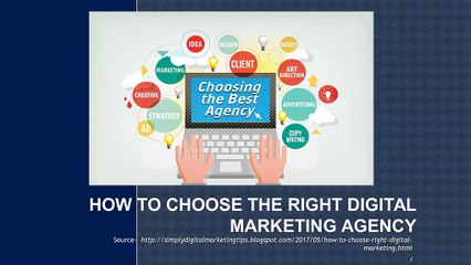 How to Choose the Right Digital Marketing Agency