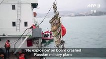 'No explosion' on board crashed Russian military pdsa