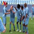 Very Funny Goal - A Guy is Hit Again and Again