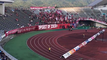 160709鹿島アントラーズサポーター・選手登場コール（サンフレッチェ広島戦）