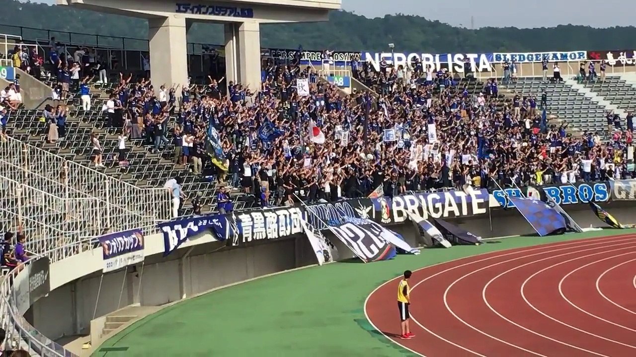 ガンバ大阪サポーター 選手入場 サンフレッチェ広島戦 Video Dailymotion