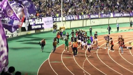 160504FCソウル戦・勝利あいさつ（サンフレッチェ広島）