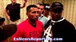 EPIC EsNews Vid Mosley Sick Hand Speed Knocks Out Cigar Out Of Mayorga Mouth