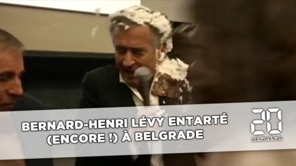 Bernard-Henri Lévy entarté (encore !) à Belgrade