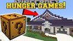 PopularMMOs Minecraft׃ PAT & JEN'S REAL HOME HUNGER GAMES - Lucky Block Mod - Modded Mini-Game