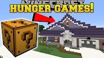 PopularMMOs Minecraft׃ PAT & JEN'S REAL HOME HUNGER GAMES - Lucky Block Mod - Modded Mini-Game