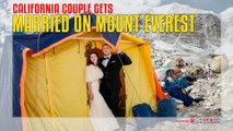 Californian Couple Gets Married On Mount Everest