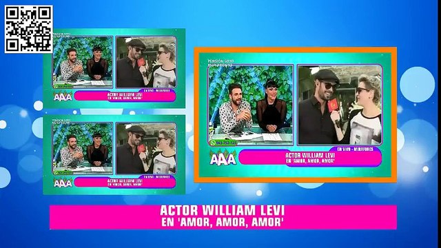 William Levy @willylevy29 en AMOR AMOR AMOR 10/05/17 #TourMagnat #Peru