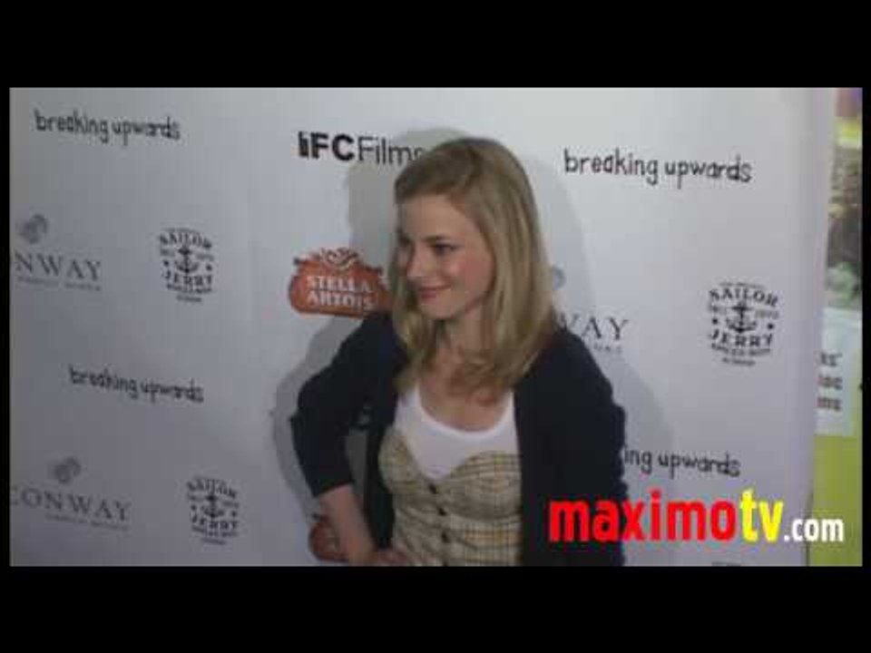 Gillian Jacobs at "Breaking Upwards" Premiere in Los Angeles April 8, 2010