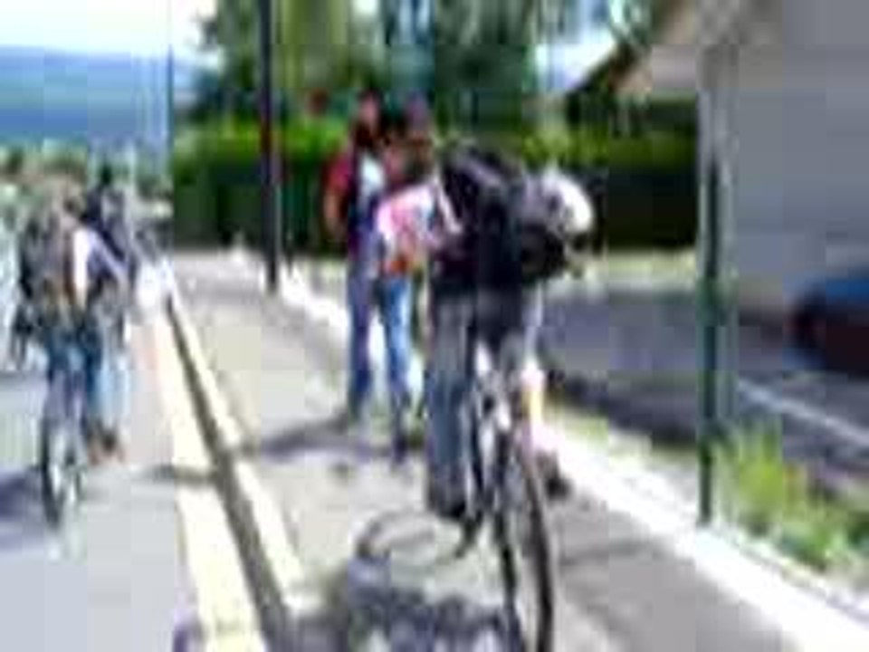 batiste et son velo